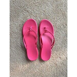 NWOT OluKai Aka Flip Flops Bright Pink 9